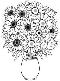 Bouquet of flowers for mom